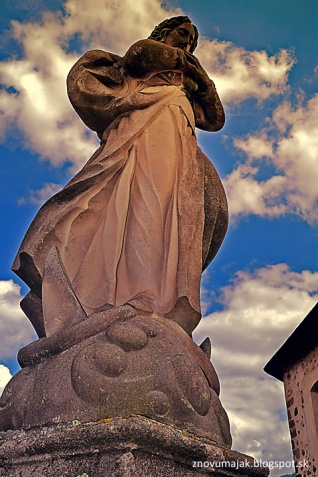 Baroque statue of Immaculata